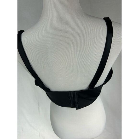 cacique bra-size 40DD black heavily padded adjustable strap underwire - Picture 6 of 8